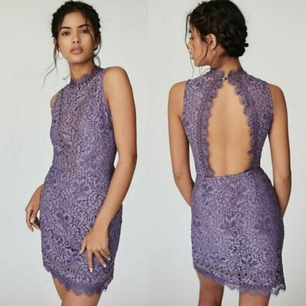 NWT Free People Saylor Cherie Bodycon Mini Dress